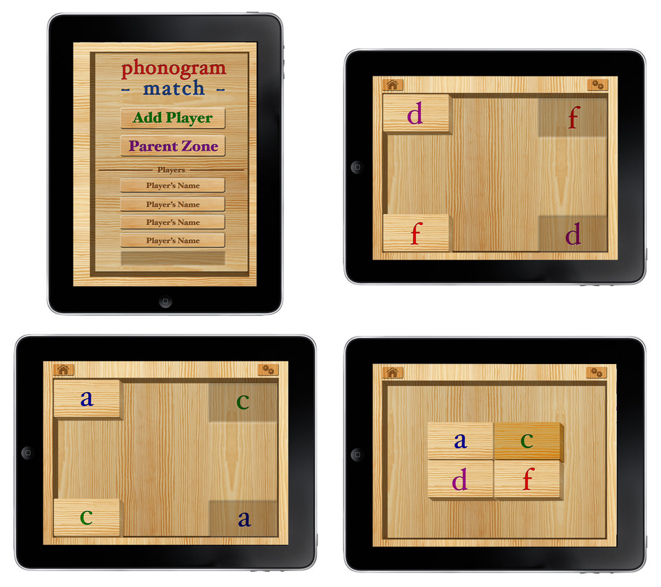 Phonogram Match Screens